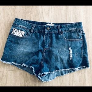 Jean Shorts | Dark Wash